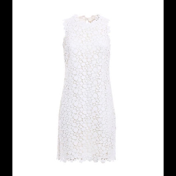 Michael Kors sleeveless shift with floral crochet - Picture 5 of 8